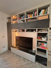 mobile soggiorno tv libreria 