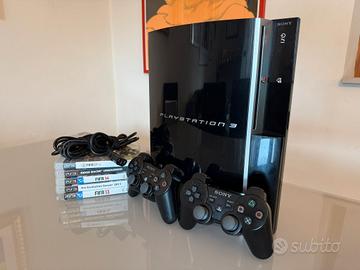 PlayStation 3 FAT  – 5 Giochi – 2 Controll