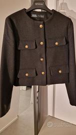 giacca NUOVA corta nera Zara tg.S