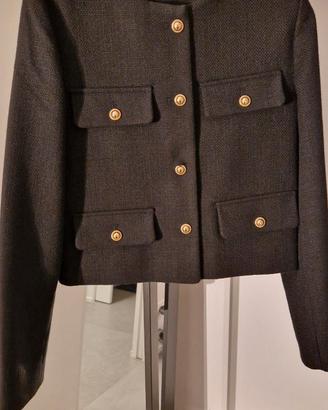 giacca NUOVA corta nera Zara tg.S