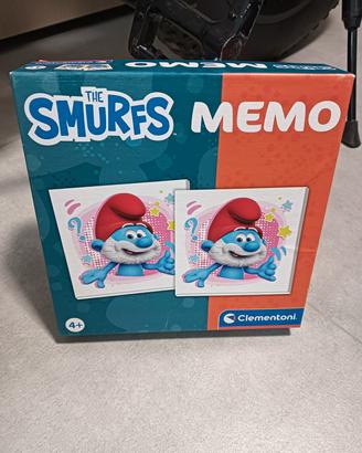 Gioco memory Puffi