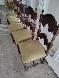 Sedie in legno