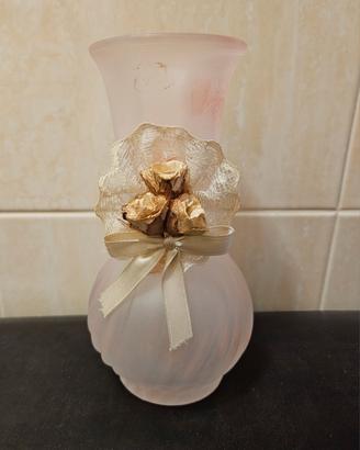 Vaso decorativo rosa