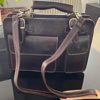 Borsa Artigianale in vera pelle TL Bags - NUOVA