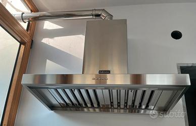 Cappa acciaio inox