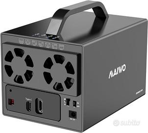 Box esterno MAIWO + 2 HDD Western Digital 6TB (WD6