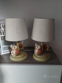 coppia di lumetti Thun originali