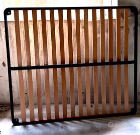 Rete a doghe matrimoniale con piedini
