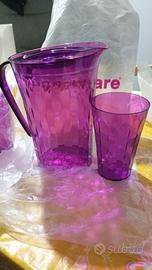 Set caraffa e bicchieri Prisma Tupperware