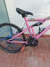 Bici biammortizzata 24"