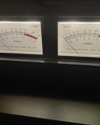 Nikko amplificatore pre + finale made in Japan 
