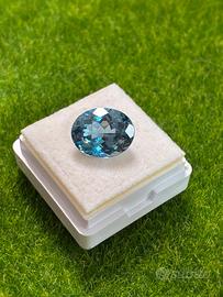 Acquamarina 7.05 ct taglio Ovale certificata