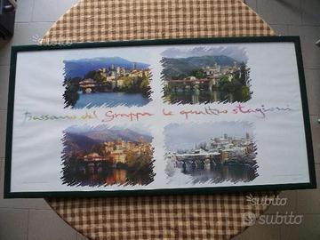 Ponte degli Alpini Bassano quadro cm.103x53