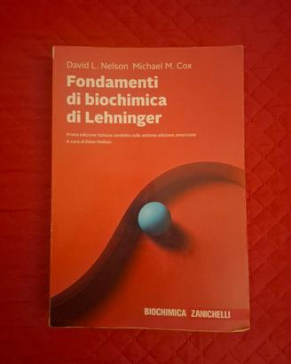 Fondamenti di biochimica di lehninger, Zanichelli 