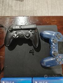 ps4 slim+controller e giochi