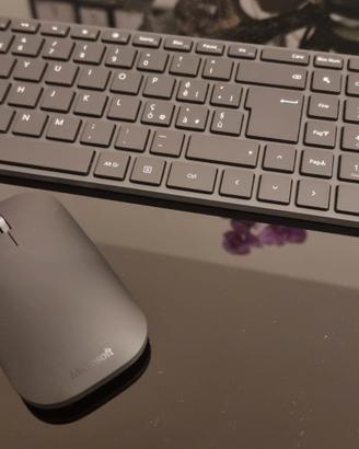 Microsoft tastiera mouse Bluetooth wireless Mac OS