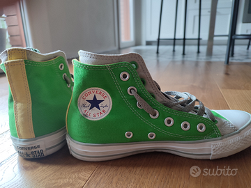 Converse hotsell nere usate