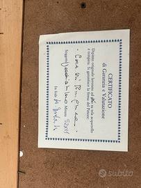 Quadro con cornice vecchia finestra