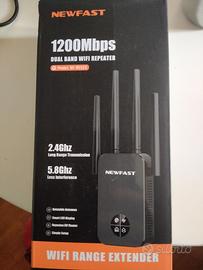 Wifi range extender estende segnale wifi  1200mbps