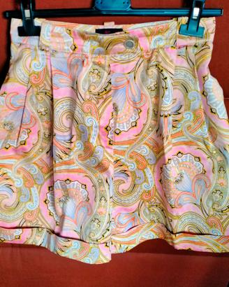 SHORT ETRO - ORIGINALE - A STAMPA PAISLEY - RARO