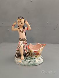 Statuina in ceramica anni 50 