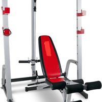 Rack panca lat machine home gym palestra gabbia