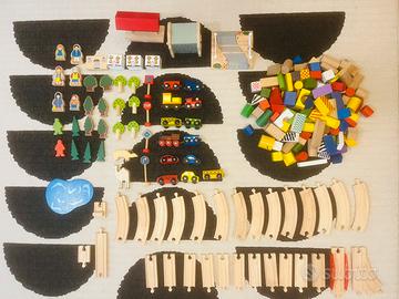 Costruzioni legno trenino brio