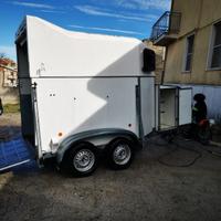 Trailer 2 posti con selleria