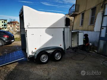 Trailer 2 posti con selleria