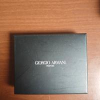 PORTA TESSERE E BANCONOTE "GIORGIO ARMANI"