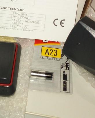 Presa radiocomandata per dissipatore o altre appar