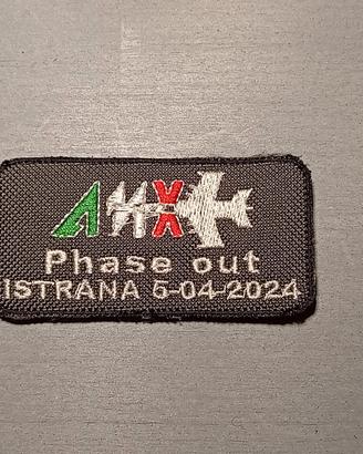 PATCH AERONAUTICA MILITARE - AMX PHASE OUT ISTRANA