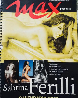 Calendario Max Sabrina Ferilli 2000