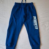 pantalone blu in cotone