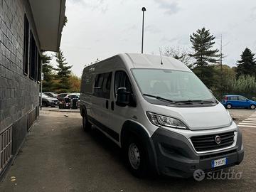 Ducato lungo 7 posti mjt 2.3 anno 2015