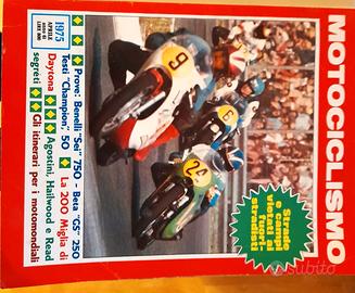 Vecchie Riviste MOTOCICLISMO anno 1975 - 7 numeri