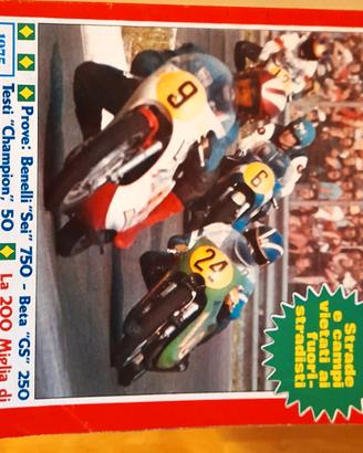 Vecchie Riviste MOTOCICLISMO anno 1975 - 7 numeri