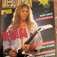H/M Heavy Metal Hard Rock n.17 con adesivi origina