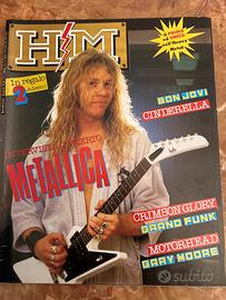 H/M Heavy Metal Hard Rock n.17 con adesivi origina