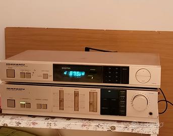 Amplificatore e tuner marantz ST 440+PM 340