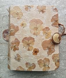DIARIO "VIOLETTE" fatto  a mano / Junk Journal