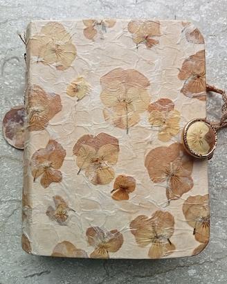 DIARIO "VIOLETTE" fatto  a mano / Junk Journal