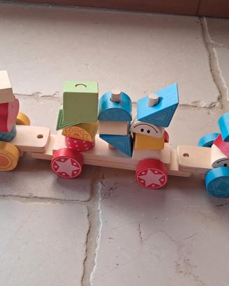 treno in legno della bigjigs