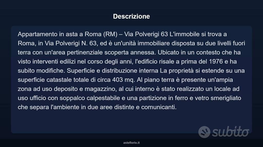 Appartamento – Roma, Lunghezza - Vista 4