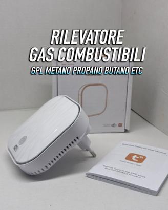Rilevatore Gas vari COMBUSTIBILI SMART WiFi Tuya