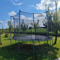trampolino elastico da giardino € 80