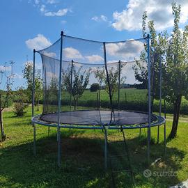 trampolino elastico da giardino € 80