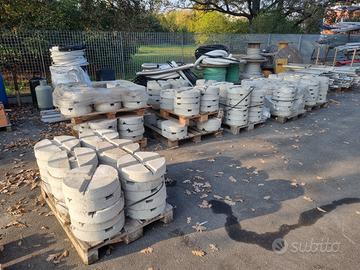 Zavorre tonde per fotovoltaico 25kg