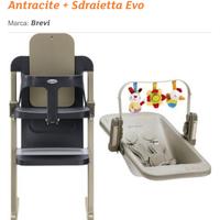 Seggiolone, sedia e sdraietta neonato