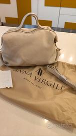 Borsa in vera pelle Anna Virgili - Nuova